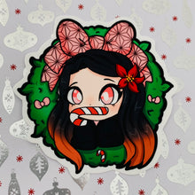 Load image into Gallery viewer, ~*Demon Slayer Christmas Stickers (Large)~*