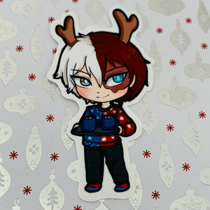 ~*My Hero Christmas Stickers (Large)*~