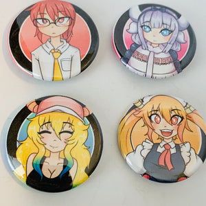 Dragon Maid - Buttons