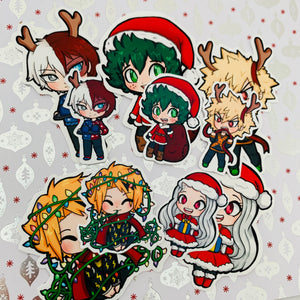 ~*My Hero Christmas Mini Sticker Sets*~