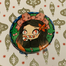 Load image into Gallery viewer, ~*Demon Slayer Christmas Buttons*~
