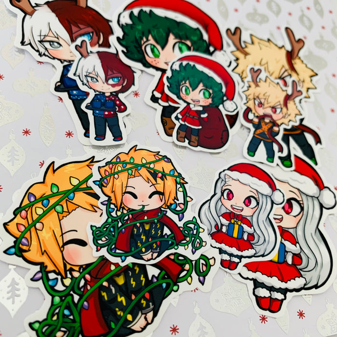~*My Hero Christmas Mini Sticker Sets*~