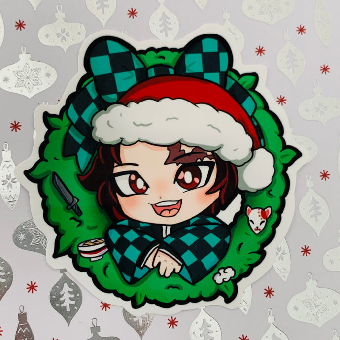 ~*Demon Slayer Christmas Stickers (Large)~*