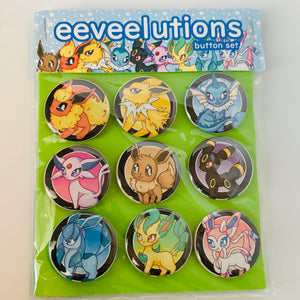 Pokemon Eeveelutions - Buttons