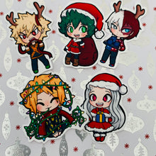 Load image into Gallery viewer, ~*My Hero Christmas Mini Sticker Sets*~
