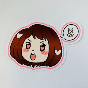 My Hero Emote Stickers