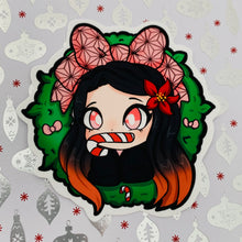 Load image into Gallery viewer, ~*Demon Slayer Christmas Stickers (Large)~*
