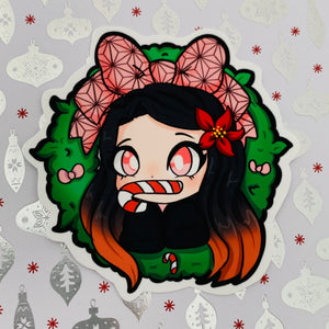 ~*Demon Slayer Christmas Stickers (Large)~*
